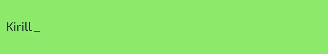 Kirill _